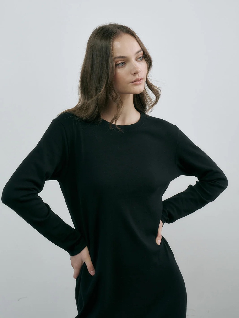 Vincent James Jane T Shirt Dress in Organic Cotton - Picture 3 of 7